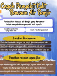 Cegah Penyakit Kulit Bawaan Air Banjir